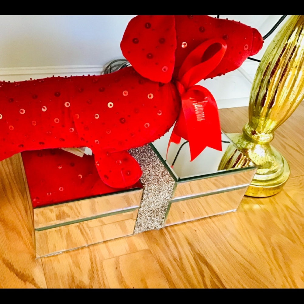 Adorable red dog by neiman Marcus special Edition holiday